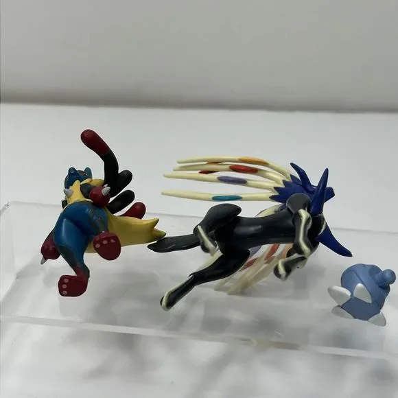 Takara Tomy Pokemon Nintendo Figure Moncolle Lot Xerneas EX ML-12 Mega Lucario - Picture 8 of 10